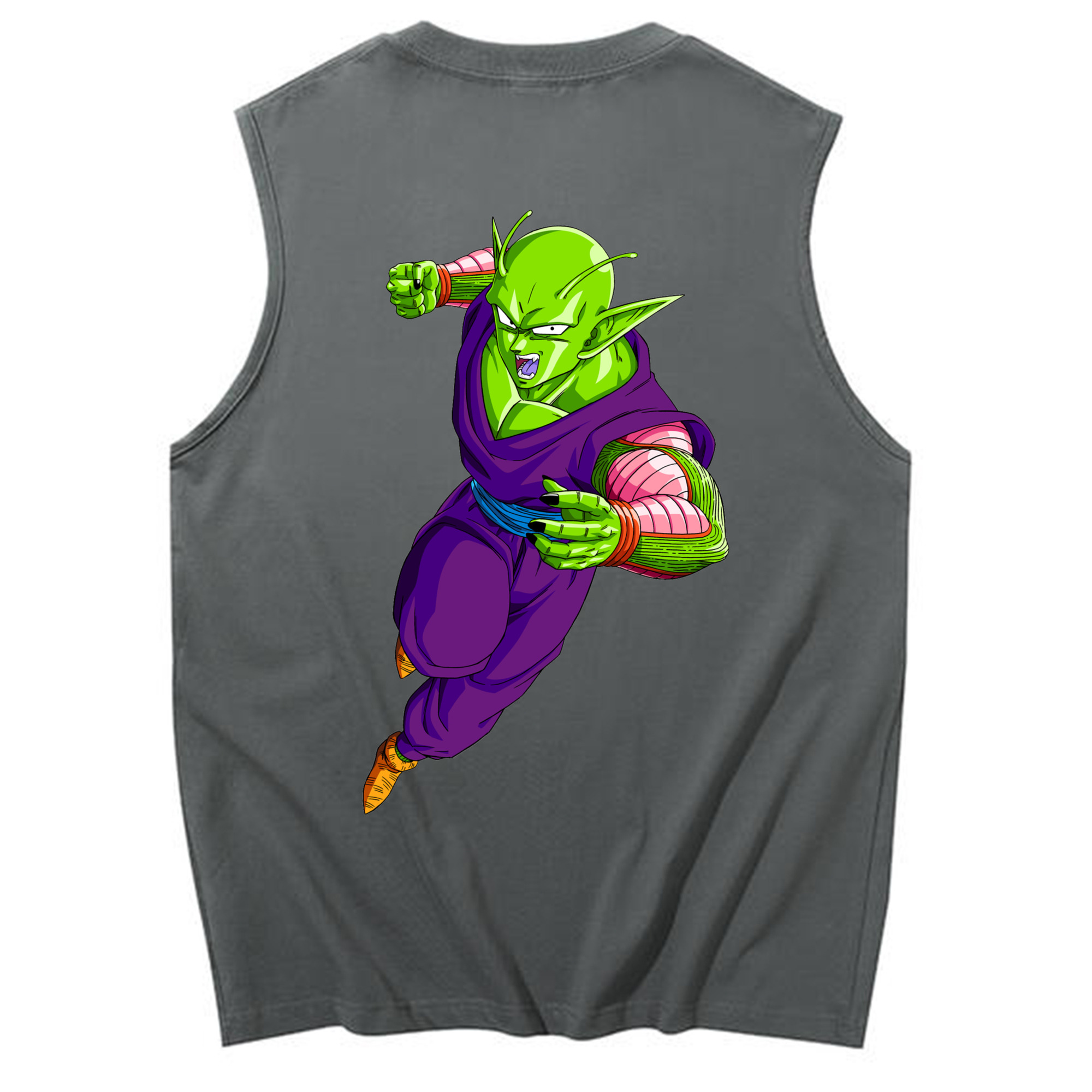 （画像用） ドラゴンボール ピッコロ DRAGON BALL Piccolo コットン100％タンクトップ（背面プリント）